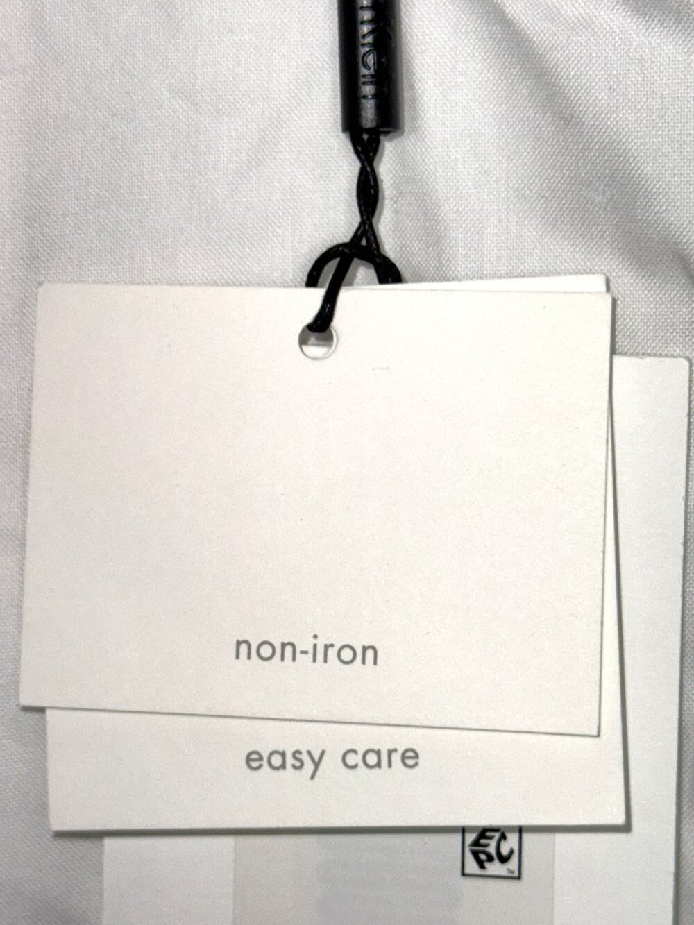 Calvin Klein Whte Button-Down Sleeveless Shirt Blouse Tank Top Non-Iron Travel 8 - Picture 4 of 7